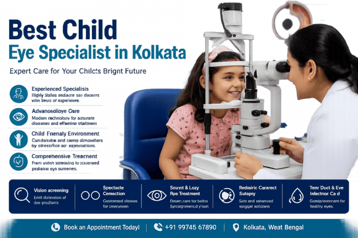 Best Child Eye Specialist in Kolkata for Expert Pediatric Vision Care
